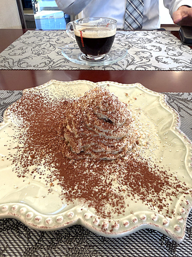 栗で有名な、五泉市村松産のモンブラン