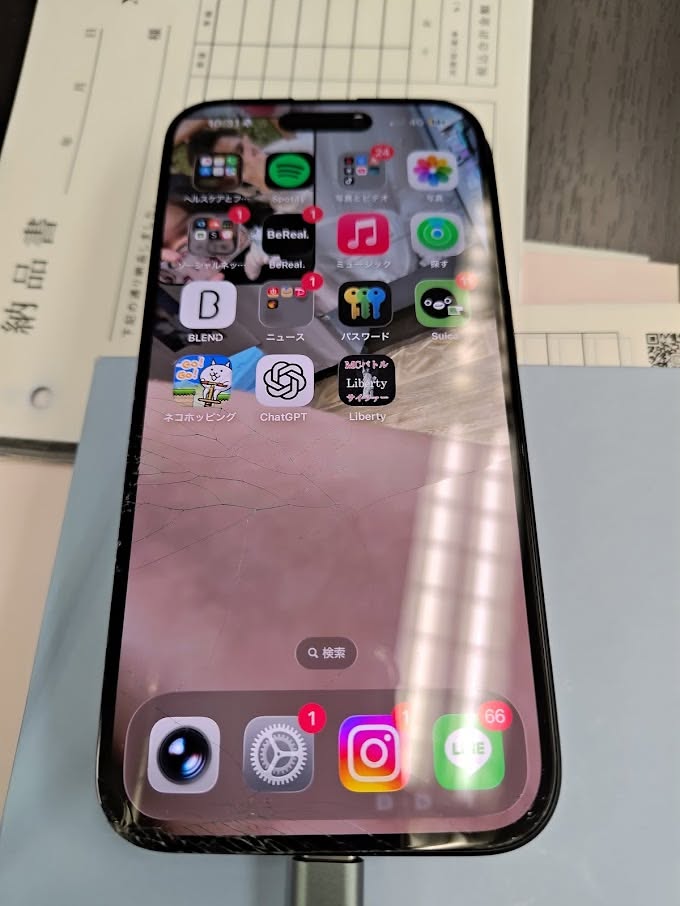 iPhone16水没修理